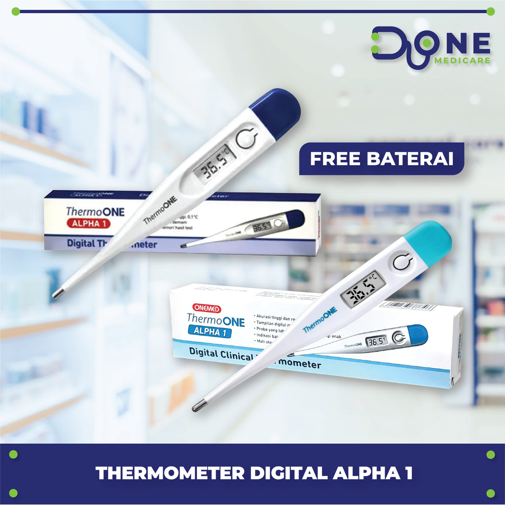 Termometer Digital Onemed Alpha1 / Thermometer Digital Alpha 1