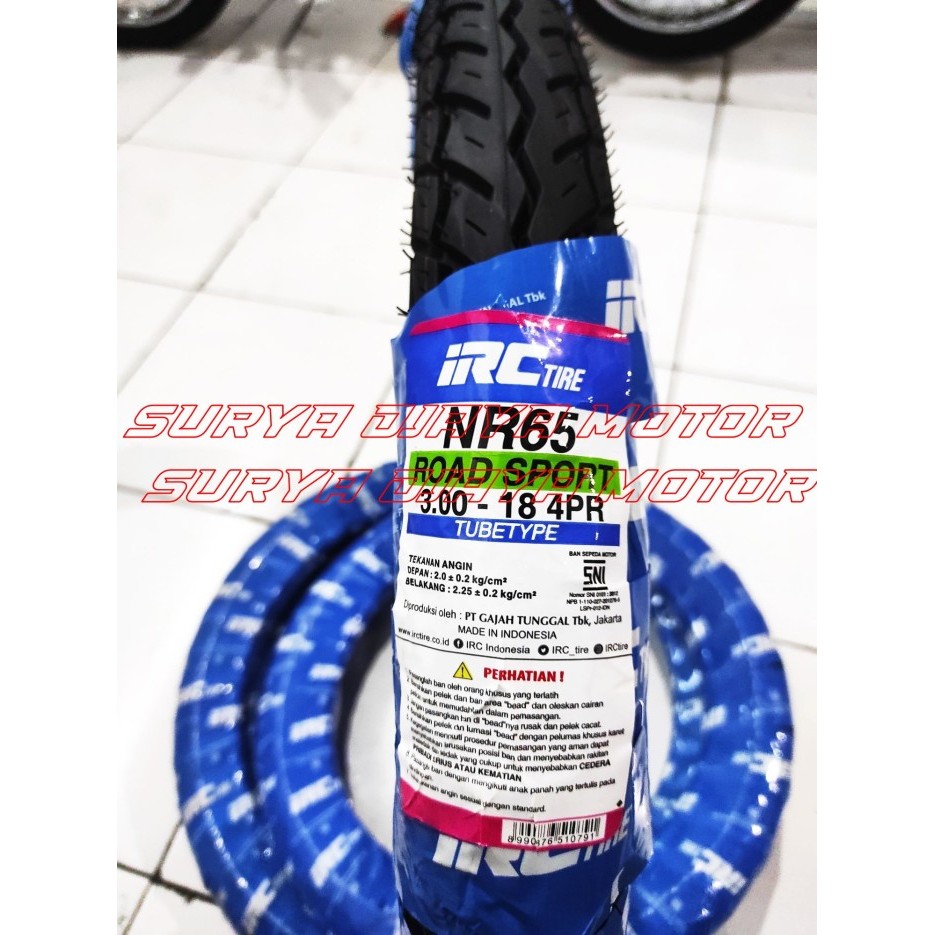 BAN LUAR MOTOR RX KING RXKING RX K RXK IRC NR 65 300 - 18 Ring 18 quality