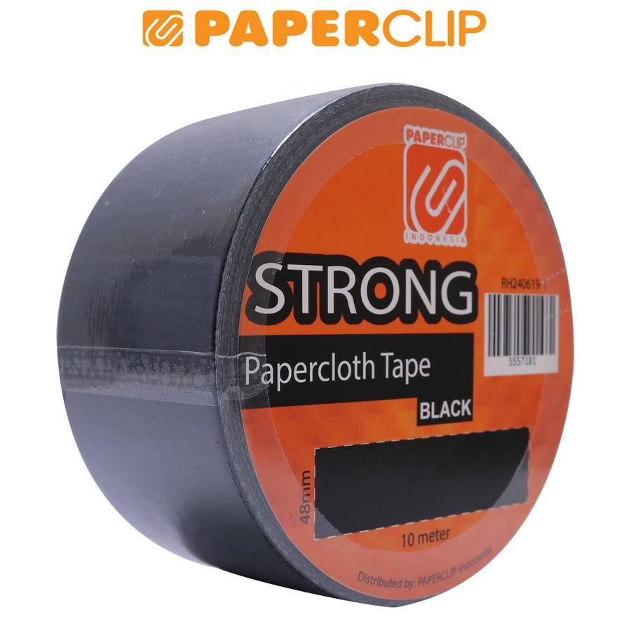 

LAKBAN LINEN / TAPE LINEN PAPERCLIP 48MM BLACK