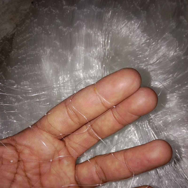 jaring bahan anco lubang 2 jari jaring bahan anco ikan mujair ikan bawal dll jaring ikan meteran jar