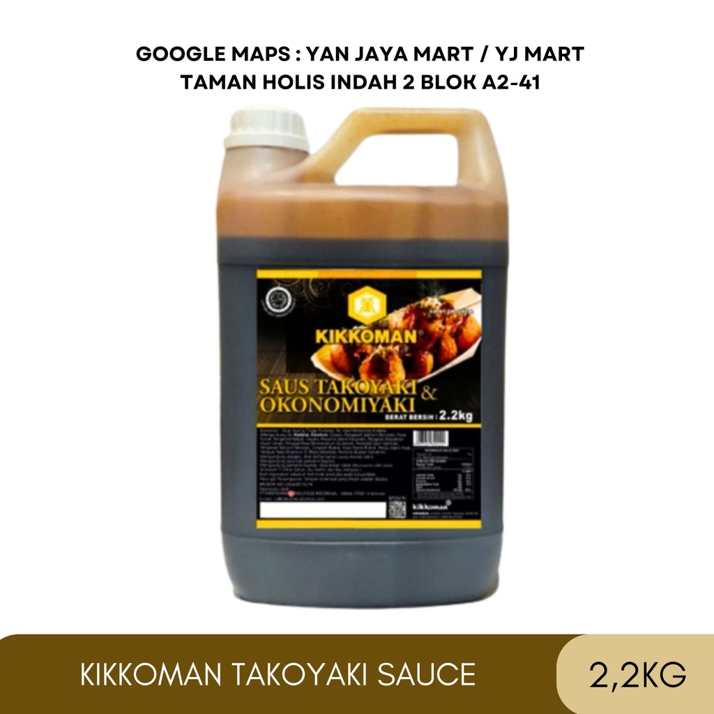 

Kikkoman Saus Takoyaki&Okonomiyaki 2,2KG
