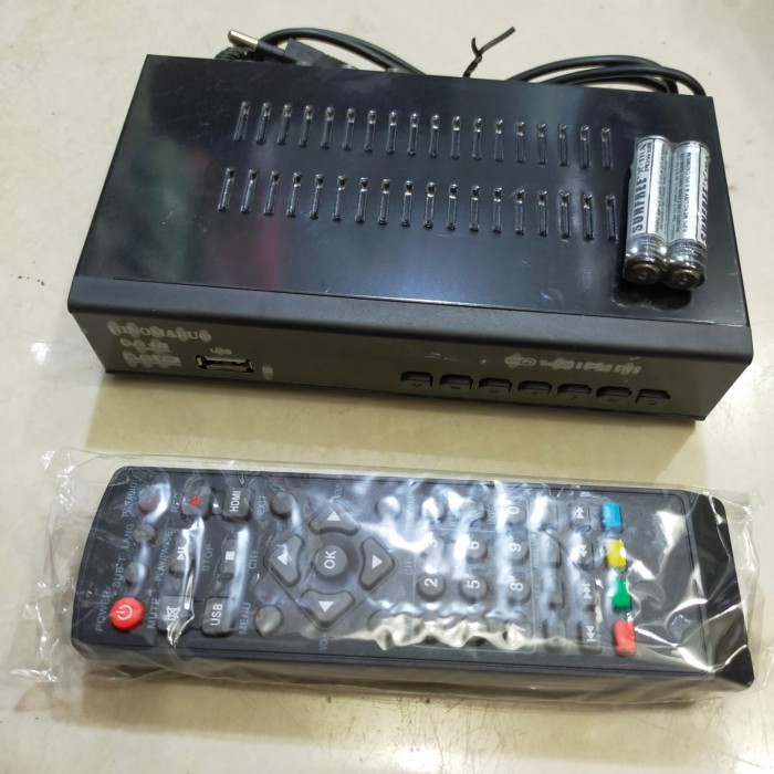 SET TOP BOX POLYTRON DVB PDV 700T2 antena Tv digital LED LCD Tabung - Hinomaru T2