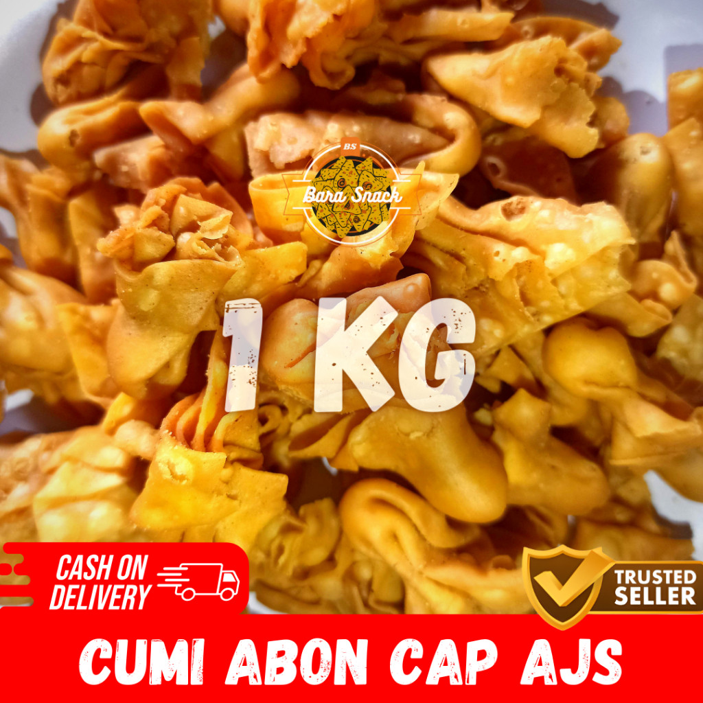 

[ 1KG ] Cumi Abon Super / Pangsit Abon Gurih Cap AJS / Camilan Snack Kiloan Murah -K