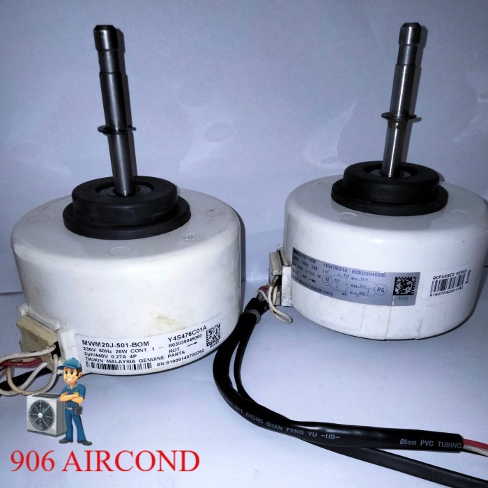 Sparepart motor fan blower indoor ac daikin malaysia 2 pk