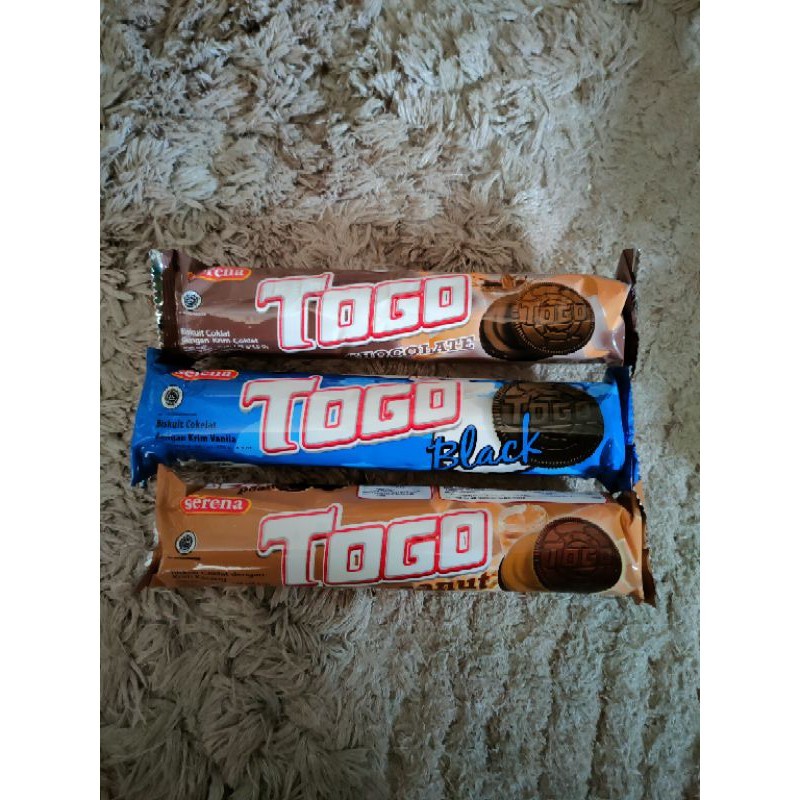 

biskuit Serena Togo chocolate/ peanut / black 128 gram - ABO