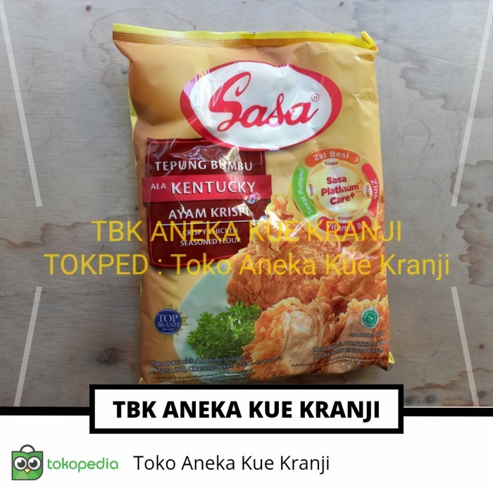 

Sasa Tepung Bumbu Ayam 850 gr/ ala Kentucky ayam krispi