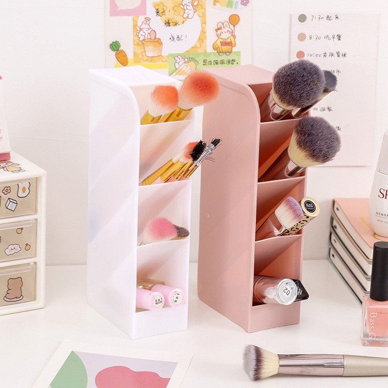 

Kotak Pensil Miring Tempat Organizer 4 Layer Multifungsi Alat Tulis Rumah Kantor Make Up 933