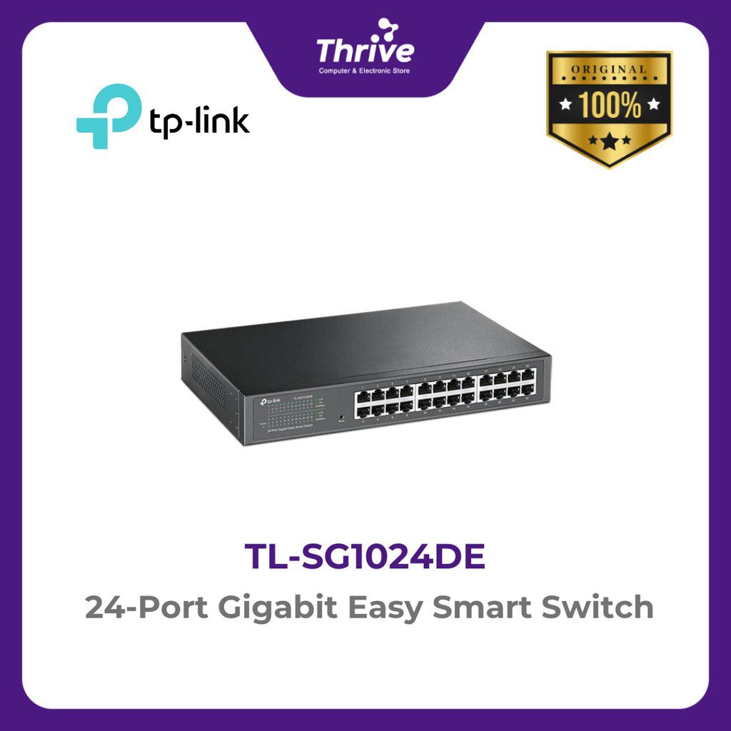 TP-LINK 24-Port Gigabit Easy Smart Switch