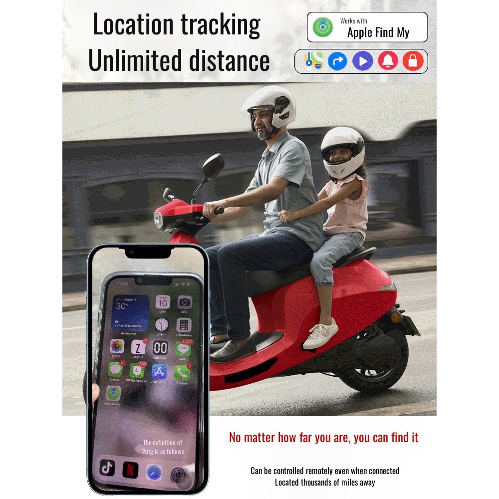 Kirim dalam 24 jam/ [Tanpa Kartu SIM] Smart GPS Tracker Real-Time Posisi Akurat untuk Mobil Motor Ku