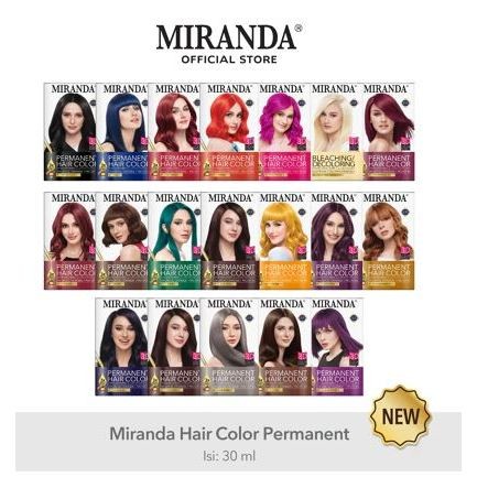 MIRANDA SEMIR rambut viral MIRANDA SEMIR RAMBUT ] Miranda Hair Color 30ml - Pewarna Rambut