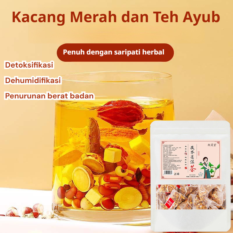 

【Kirim dalam 24 jam】Teh Lingzhi Jobokaryu Alami Minuman Herbal Peluruh Lembab Teh Penghilang Toksin Teh Kesehatan Organik