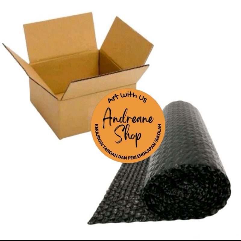 

Packing Extra Tambahan Kardus atau Bubble Wrap