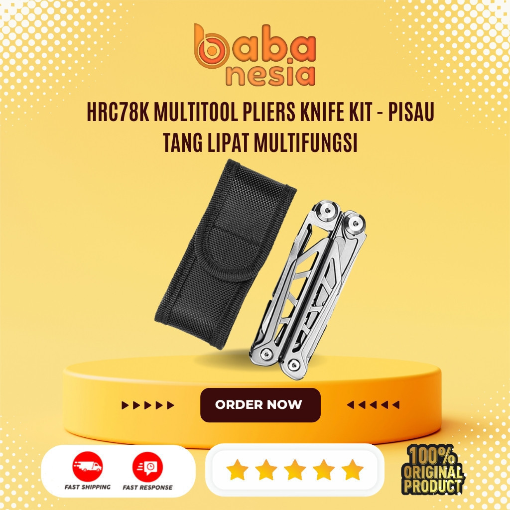 HRC78K Multitool Alat Camping Multifungsi