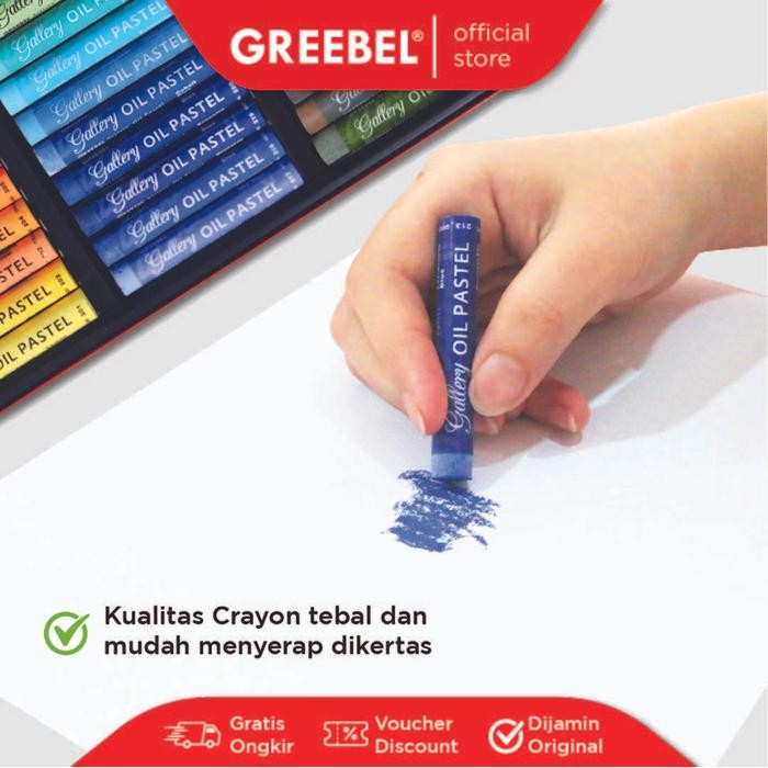 

promo -GREEBEL Crayon Artist Oil Pastels 72 rna