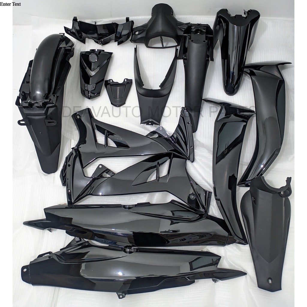 Full Body Vega R New 2006 2007 2008 2009 Hitam WIN | complete set bodi lengkap komplit kasar halus m