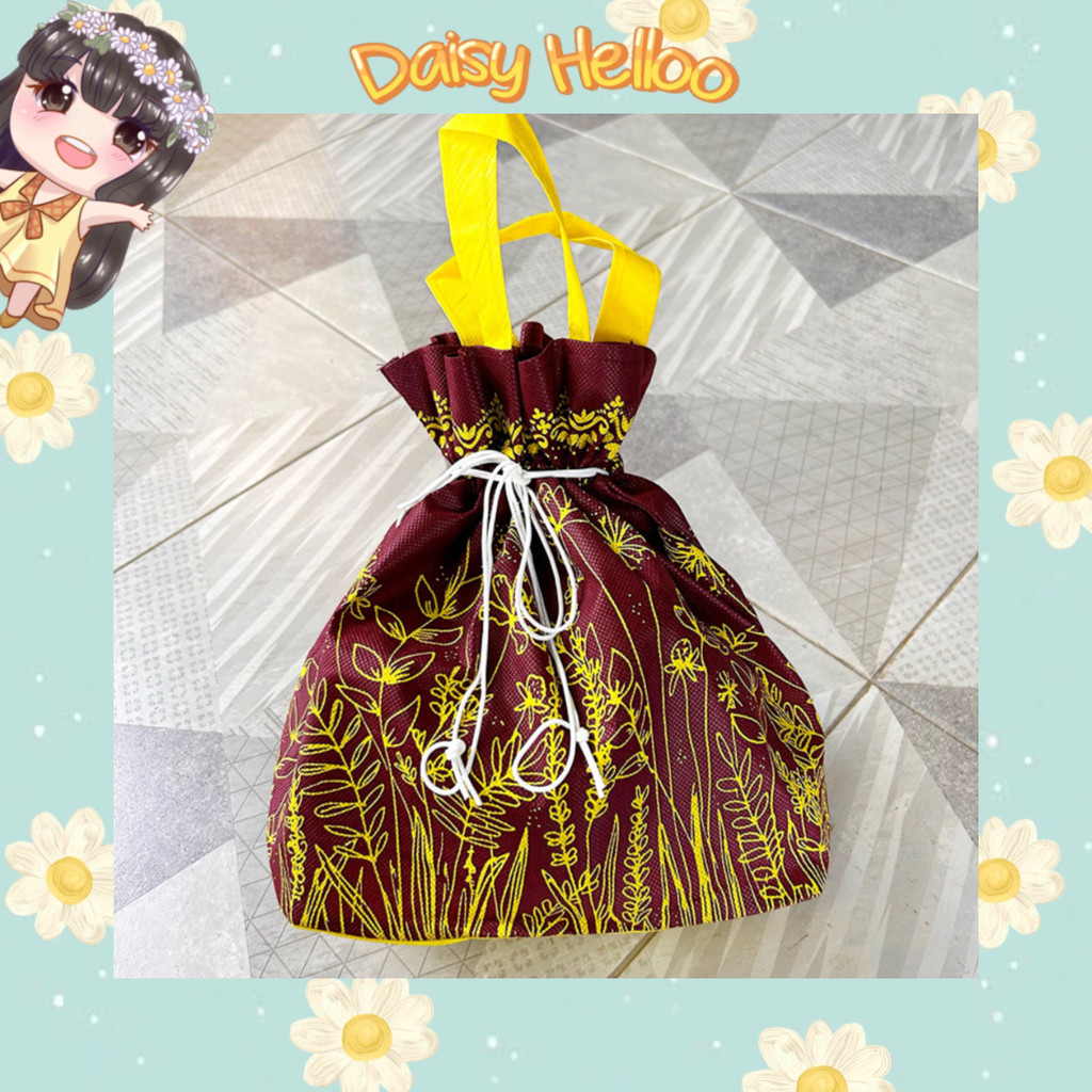 

Tas Serut Souvenir Hampers Nasi Kotak Parcel Goodie Bag Berkatan Spunbond Hajatan Hadiah Kado Bjm Banjar Banjarmasin DaisyHelloo