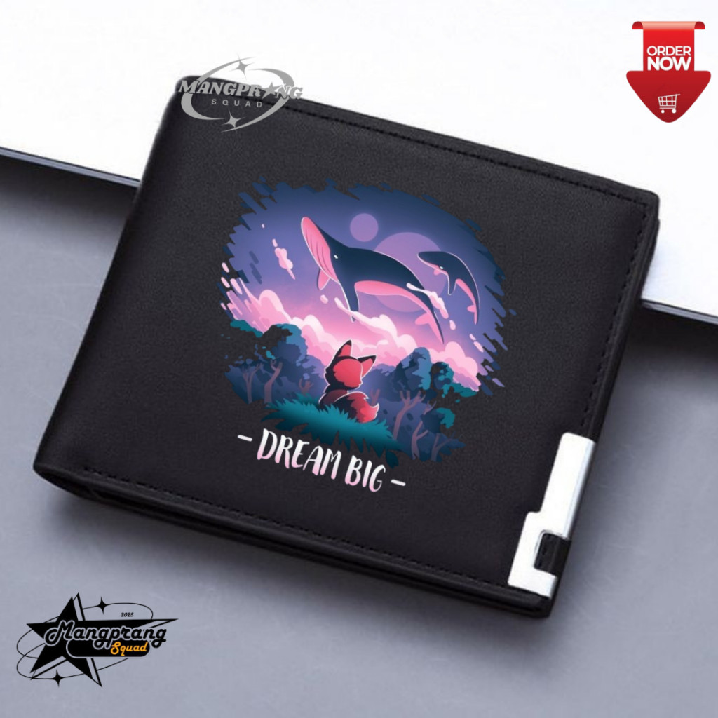 086-Dompet lipat bigbdreams anak laki-laki remaja terbaik