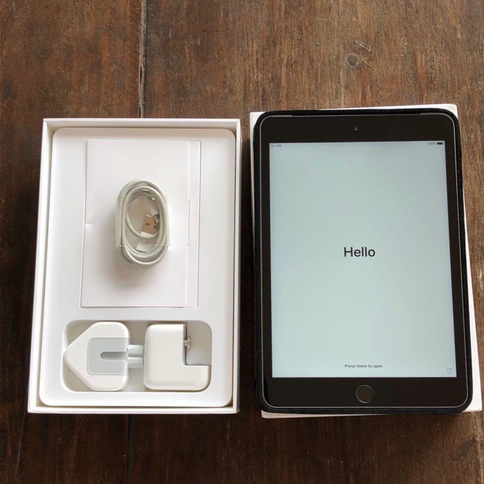 promo  -iPad Mini 4 3 2 1 Wifi Only Wifi Cell 128GB 64GB 32GB Second Orinal - iPad Mini 1, WIFI ONLY