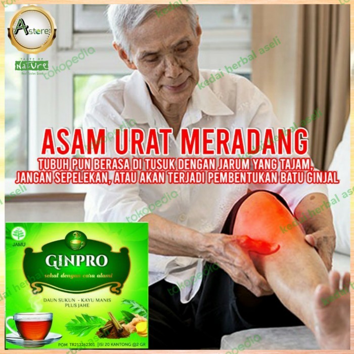 Teh Daun Sukun Pro Beli 1 Gratis 1 Obat Penghancur Batu Ginjal - IZIN PIRT, Beli 1 gratis 1
