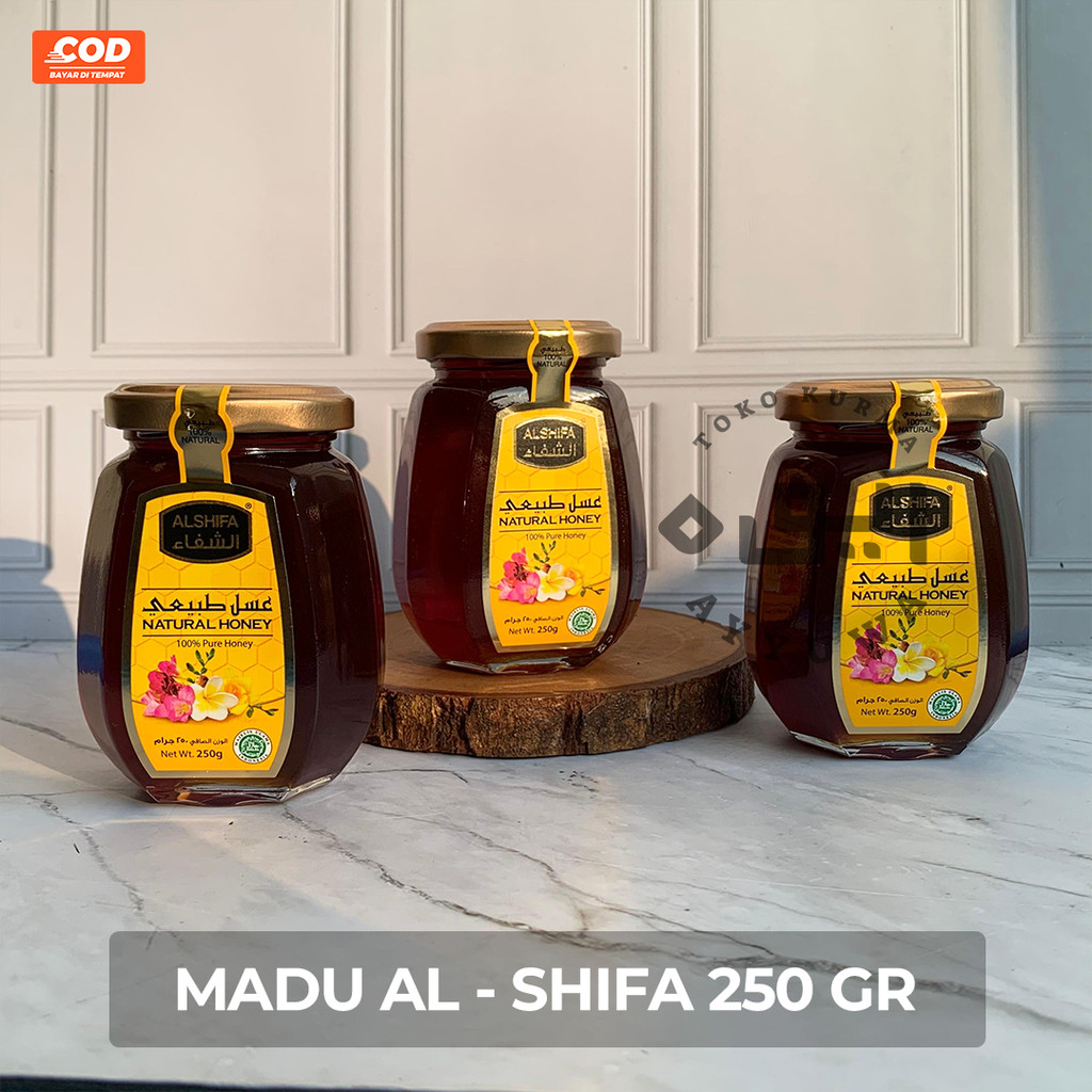 

MADU ALSHIFA NATURAL HONEY AL-SHIFA 250GR / MADU MURNI ASLI