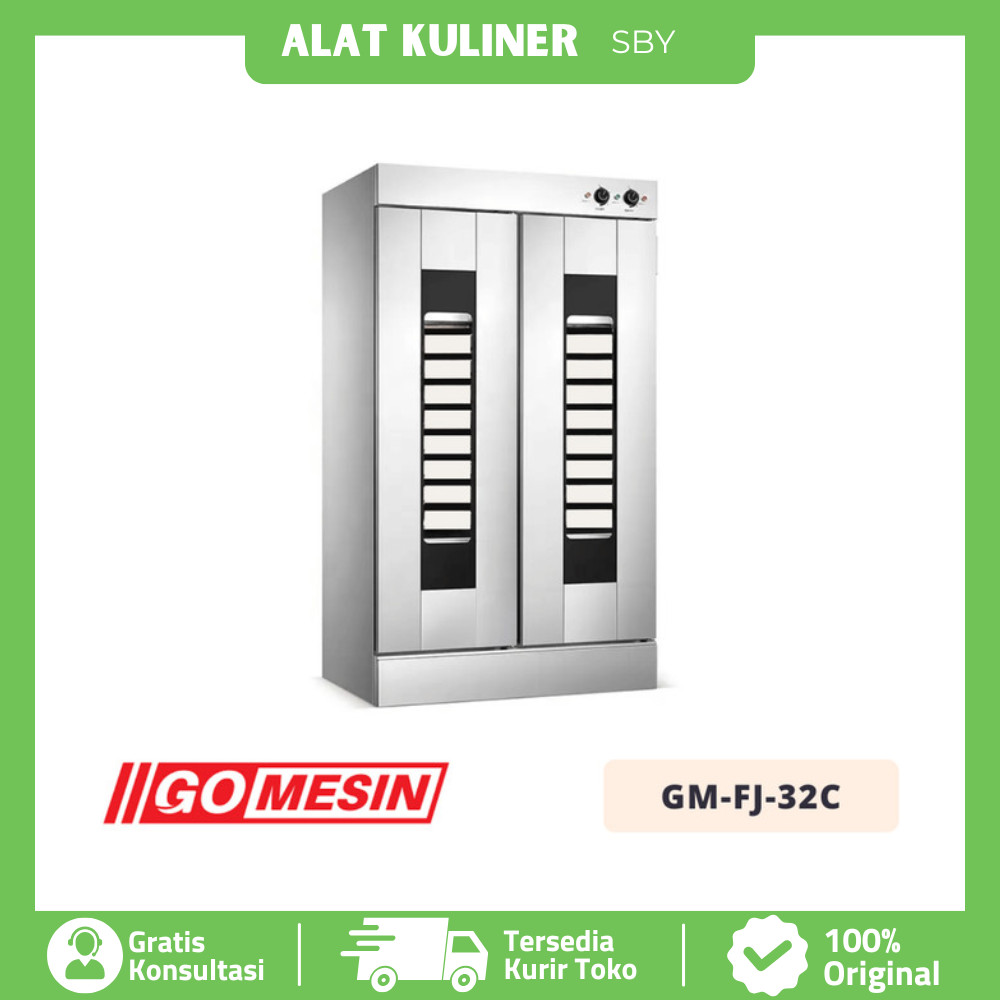 Proofer Listrik Getra Fj 30c Proofer Roti 30 Tray Stainless Garansi