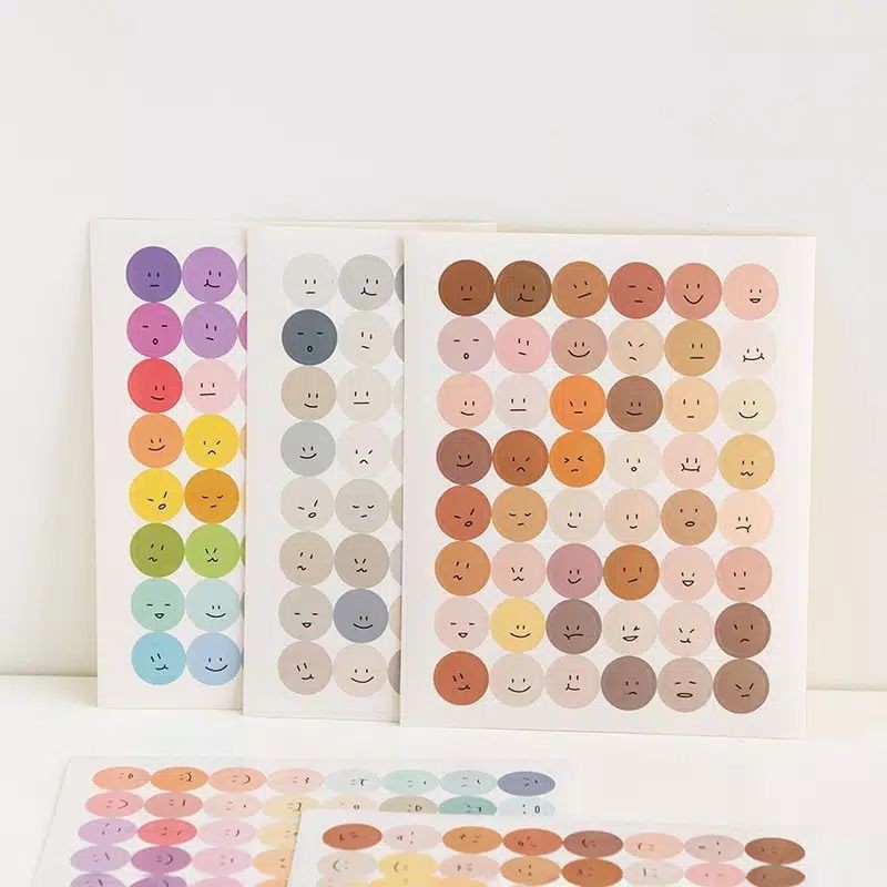 

Sticker Emoji Smiley Face Deco Jurnal Diary Scrapbook
