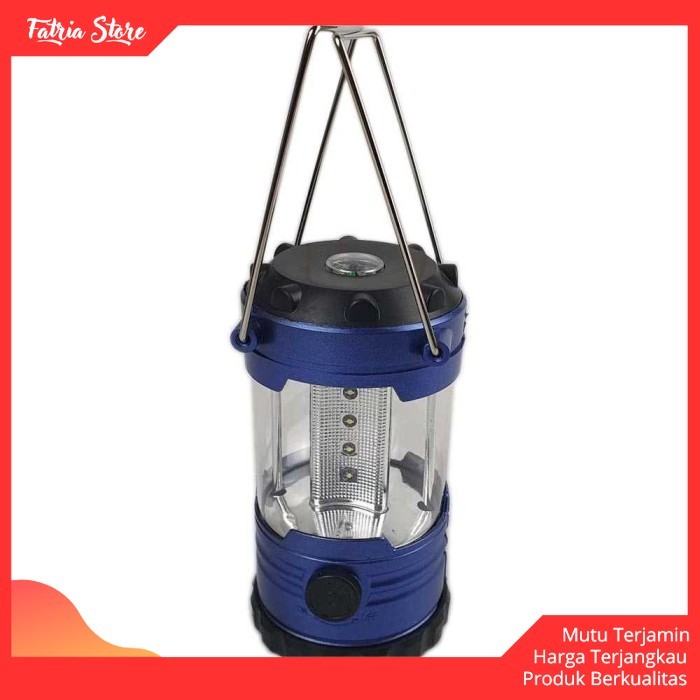 Lampu Camping Tenda Lentera Badai Emergency Model Petromak 12 Led - Fatria Store -