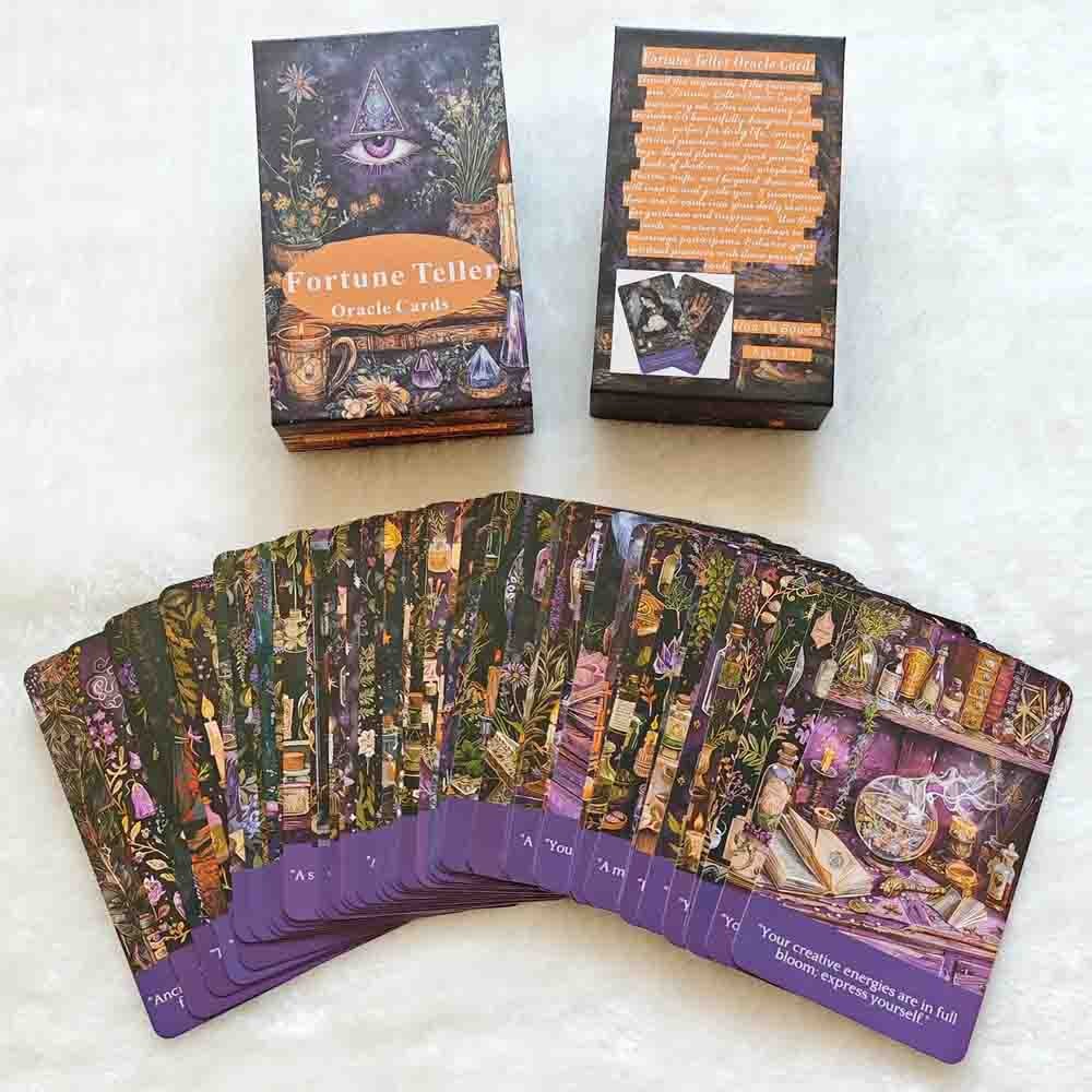 Fortune Teller Oracle cards: Explore and reveal the future, provide guidance and inspiration for dai