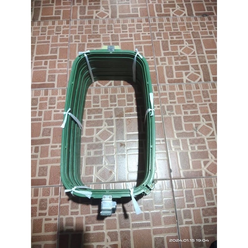 Bidangan Bordir Mesin Komputer Hijau Ukuran Besar