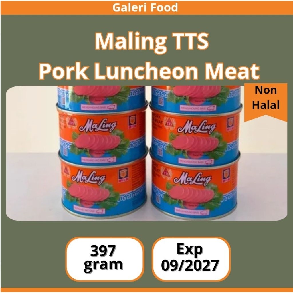 

Maling TTS Pork Luncheon Meat 397gr