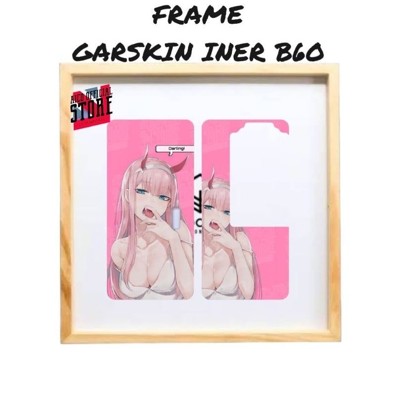 

- Garskin Premium CB_60 Full Color Inner Sticker to Protect and Decorate Your Device, Thick, Anti-Scratch Quality.
