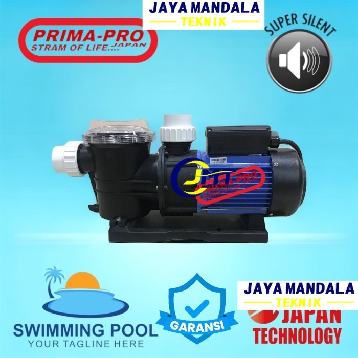 Pompa kolam renang 1hp Primapro Pompa air kolam renang 1 Hp Primapro
