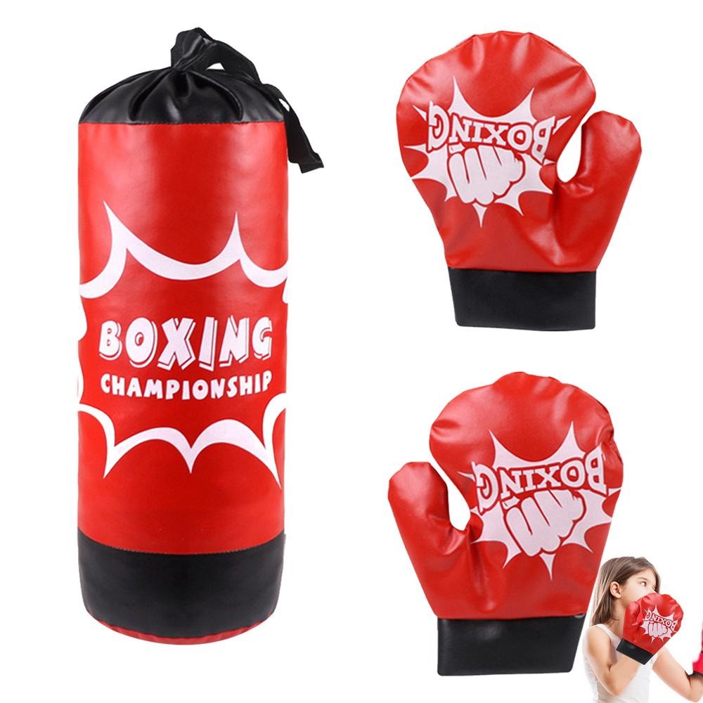 ids Punching Bag Children's Boxing Sandbag And Boxing Gloves Sandbag Boxing Training Equipment For K