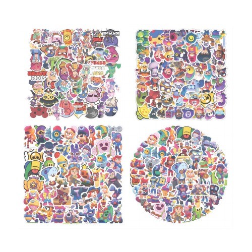 

Game Cartoon Character Decoration Laptop Water Cup Computer Refrigerator Waterpoof Stickers Toys Kids Gifts