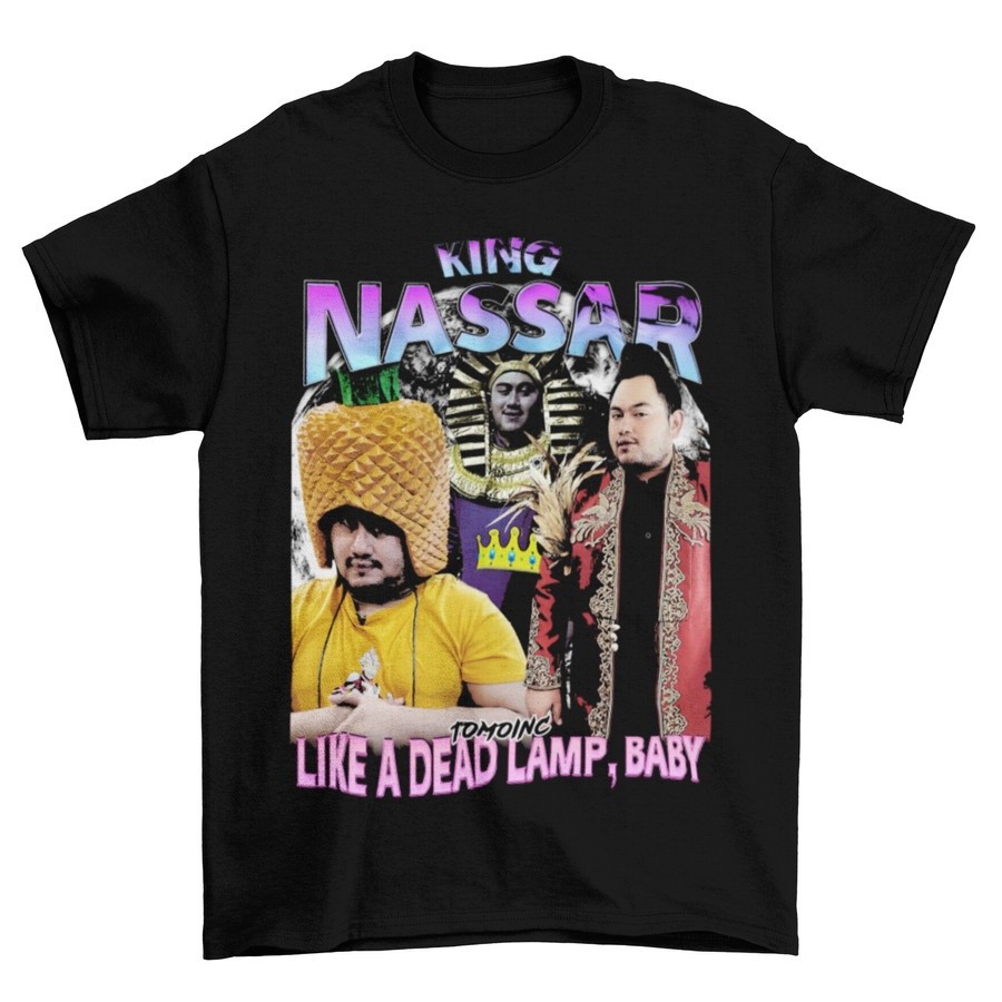 Kaos Musik Parodi Pria Tomoinc King Nassar