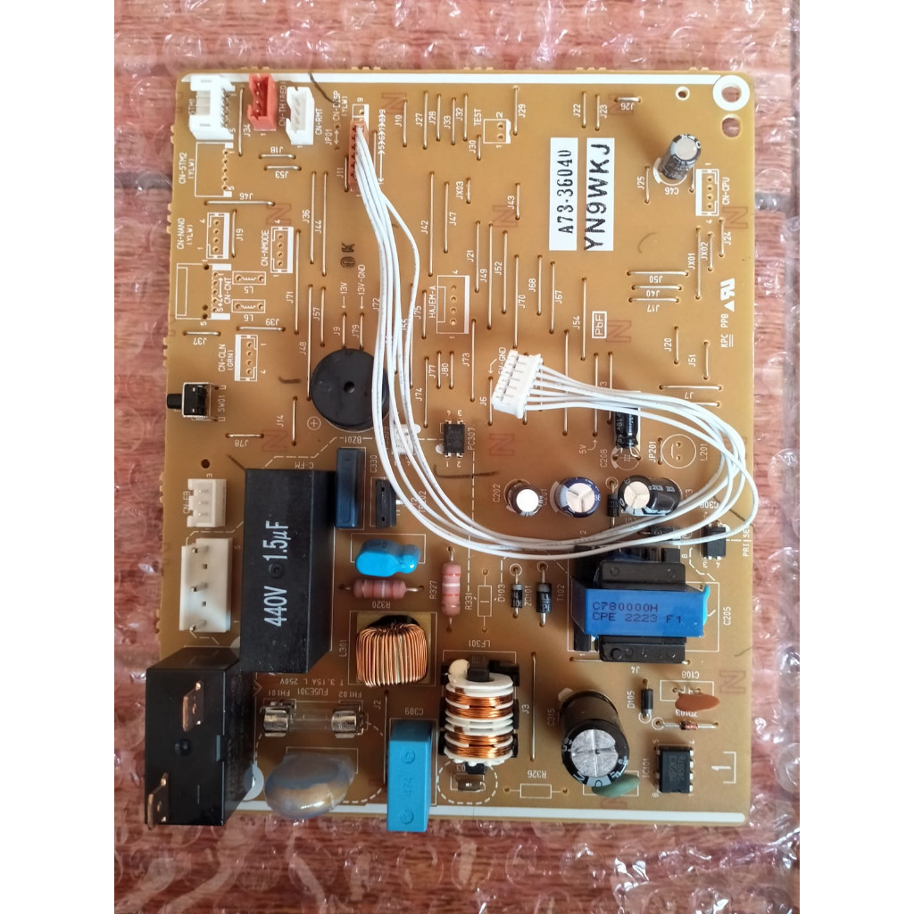 PCB MAIN POWER INDOOR AC PANASONIC 1 PK CS YN9WKJ CS-YN9WKJ