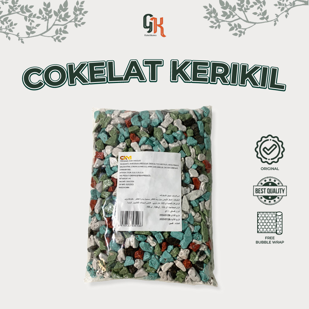 

COKELAT KERIKIL KEMASAN 1KG COKELAT TURKI TURKEY OLEH OLEH HAJI DAN UMROH