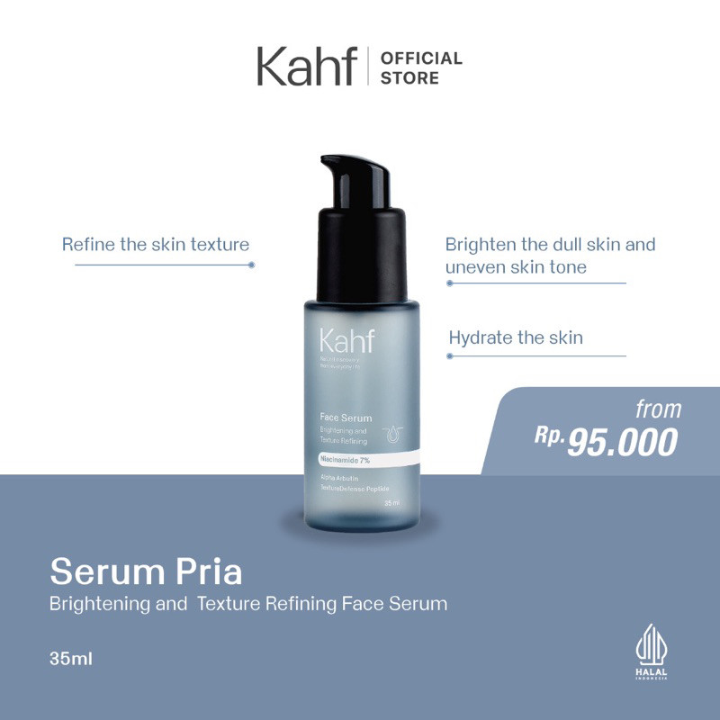 KAHF SERUM WAJAH PRIA 35 ML