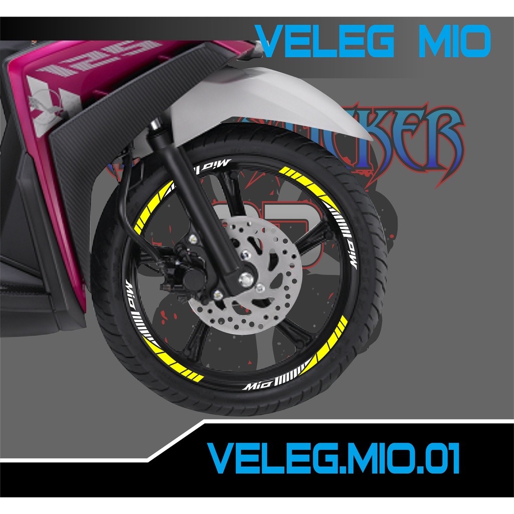 CUTTING STIKER VELG MIO- STICKER LIS LIST VELG VARIASI MIO 01