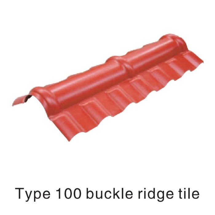 Atap Genteng uPVC SunPro Roof Tile  - Top Ridge, Hitam