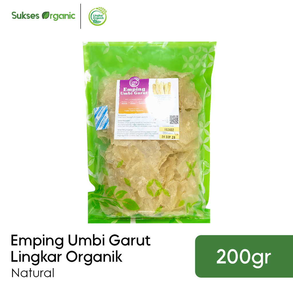 

Emping Umbi Garut Gluten Free | Lingkar Organik | 200gr