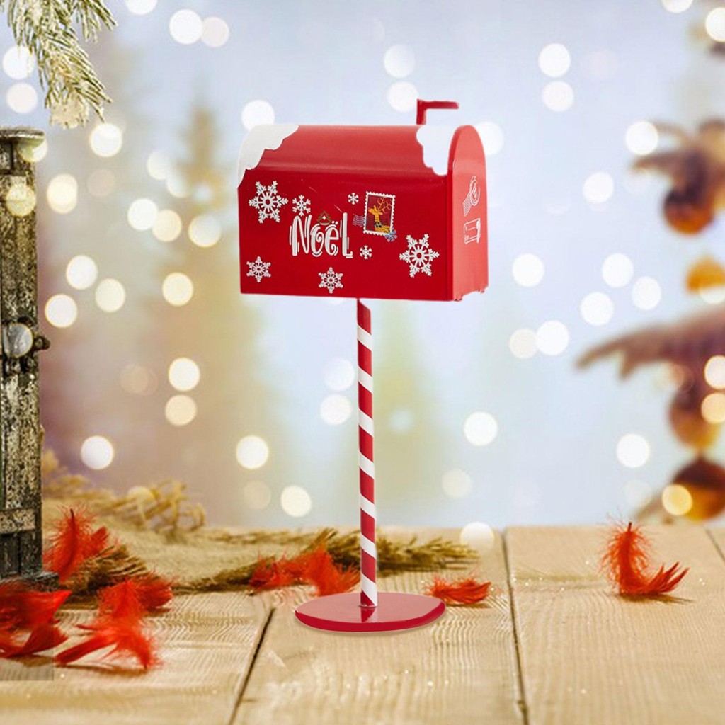 

Christmas Mailbox Xmas Delivery Mailbox Decorative Box Mailbox Letters