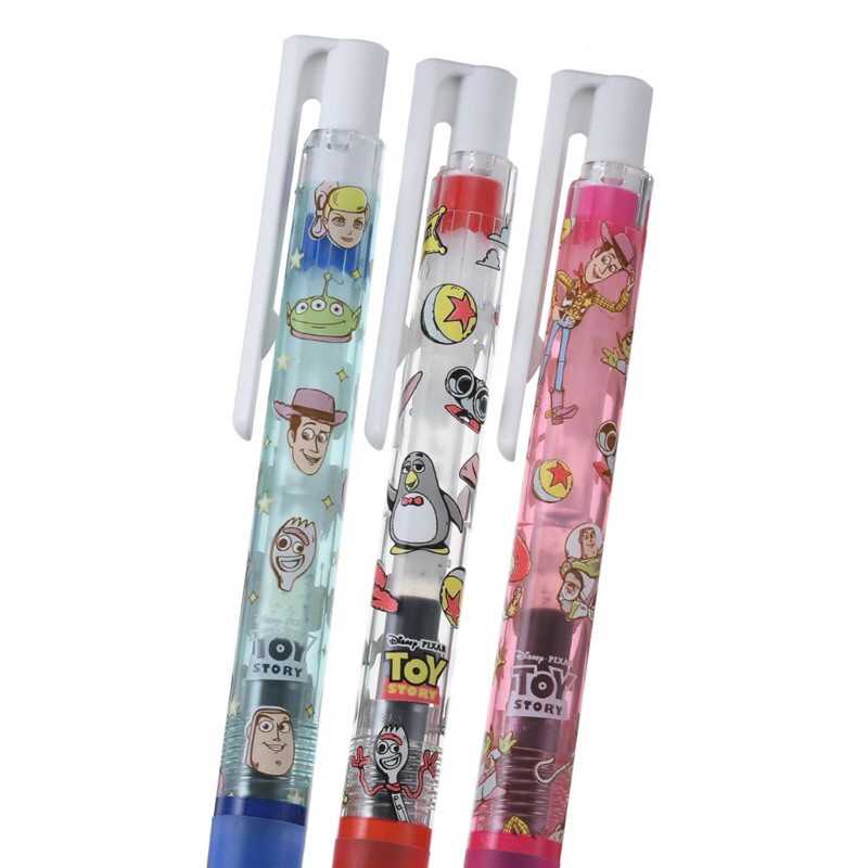 

Pilot Juice Up Disney Pixar Toys Story Woody Buzz Lightyear Forky Bo Beep Aliens SET isi 3 Gel Ink Pen 0.4mm Disney Store Exclusive Limited Edition Japan