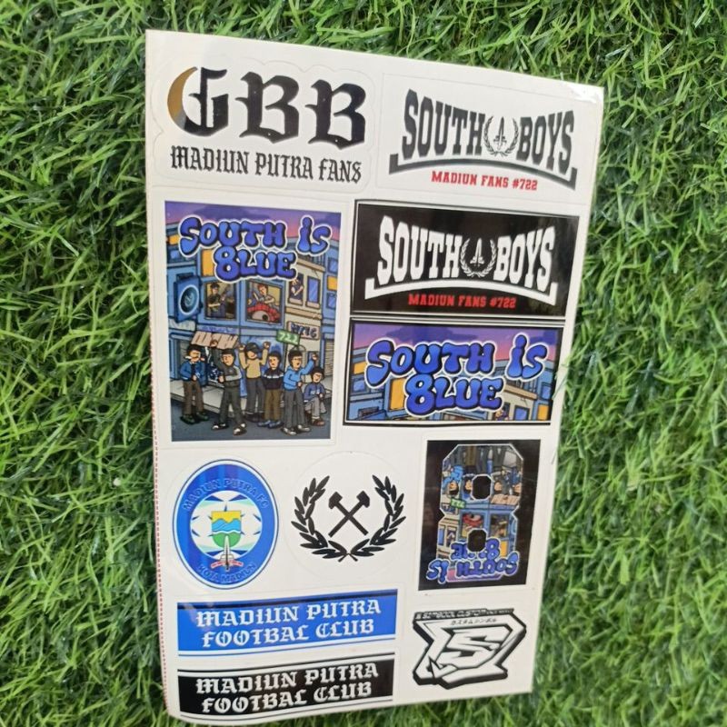 

STIKER MADIUN PUTRA FC GBB SOUTH BOYS MADIUN FANS SOUTH IS BLUE (REALPICT)