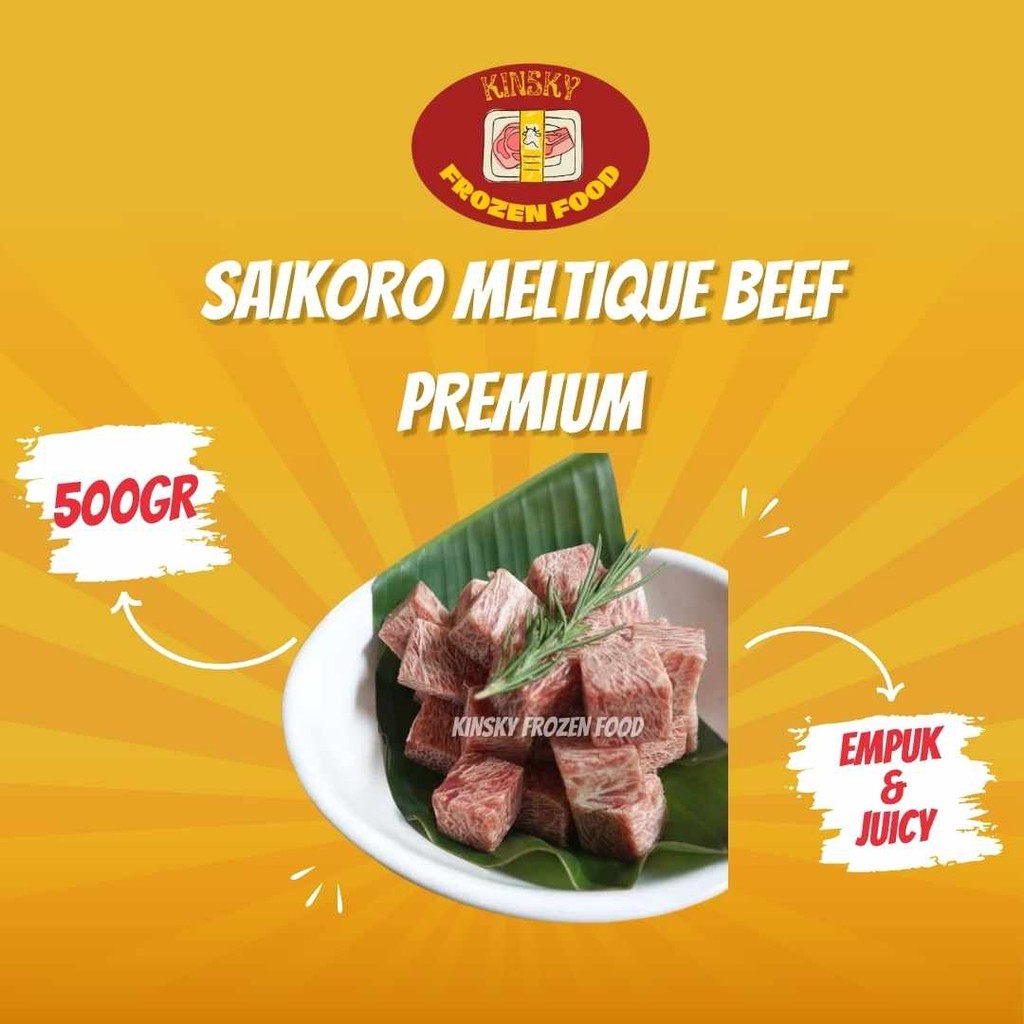 

SAIKORO MELTIQUE BEEF PREMIUM 500GR