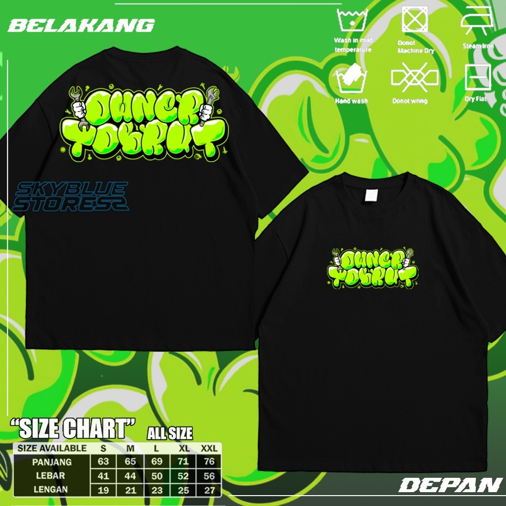 KAOS DISTRO OWNER TOBRUT UNISEX - SkyBlue Store - SkyBlue Fashion