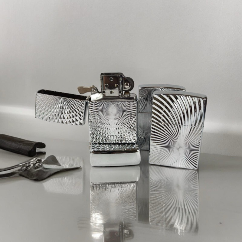 Korek Api Gas isi ulang minyak korek api jantai347 berunik motif