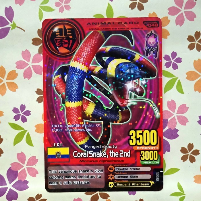 Animal kaiser normal coral snake the 2nd versi 5