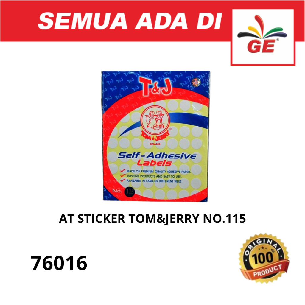 

AT STICKER TOM&JERRY NO.115 - 76016