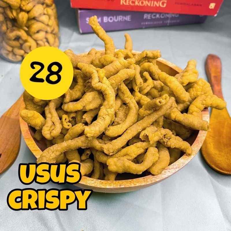 

Keripik Usus Ayam Krispi Original Kiloan 1KG| mutiara snack